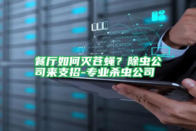 餐廳如何滅蒼蠅?除蟲公司來(lái)支招-專業(yè)殺蟲公司