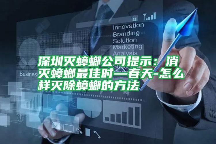 深圳滅蟑螂公司提示:消滅蟑螂最佳時(shí)—春天-怎么樣滅除蟑螂的方法